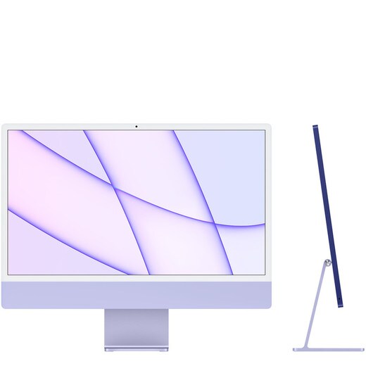 24-inch iMac (M1) - Purple